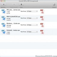 Enolsoft XPS to PDF for Mac screenshot
